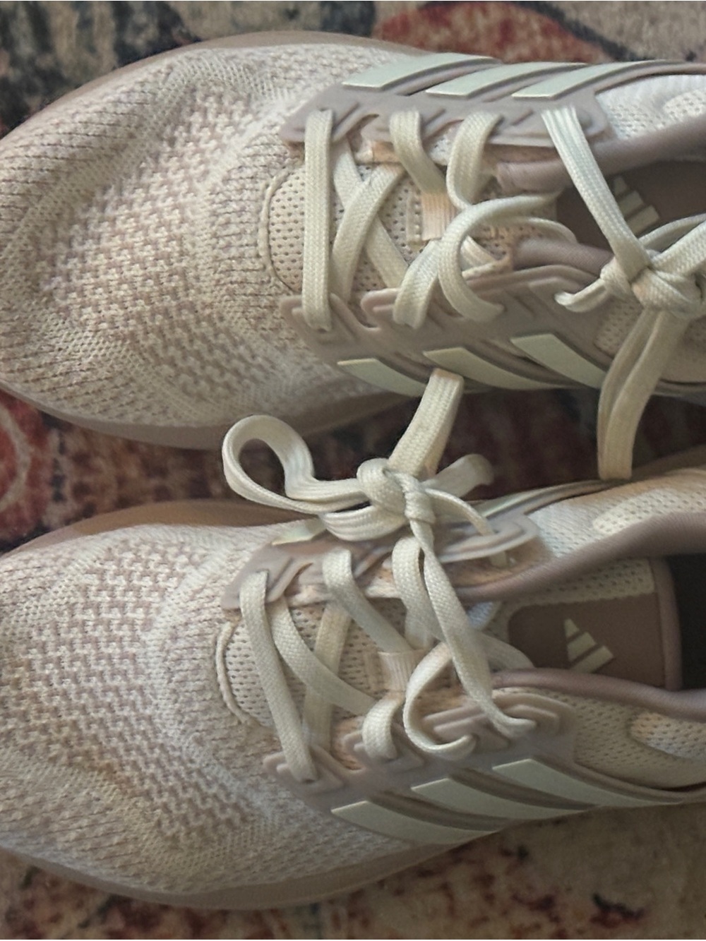 Adidas Women’s Running Shoes - cream and white